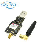 USB to GSM GPRS Module - Quad-Band SIM800/SIM800C, SMS Messaging,  Bluetooth-compatible, with Antenna