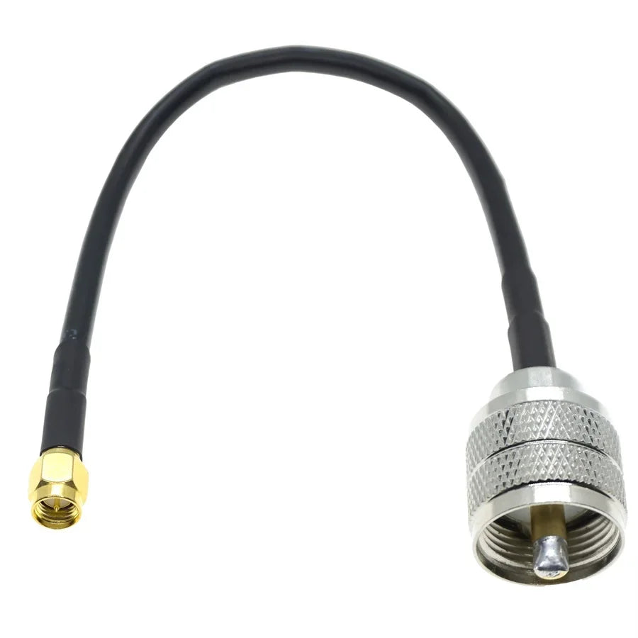RG58 UHF PL259 SO239 TO SMA Male Female Plug Jack Crimp Coaxial Connector RF pigtail Jumper antenna extension wire Coax cable