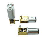 DC Gear Motor for DIY Robot Toy Slow Speed High Torque All Metal Gearbox Worm Drive 3V 6V 12V 050 N30 N20