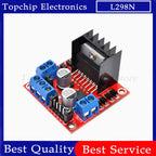 L298N Driver Board Module L298N Stepper Motor Smart Car Breadboard Peltier High Power L298 DC Motor Driver