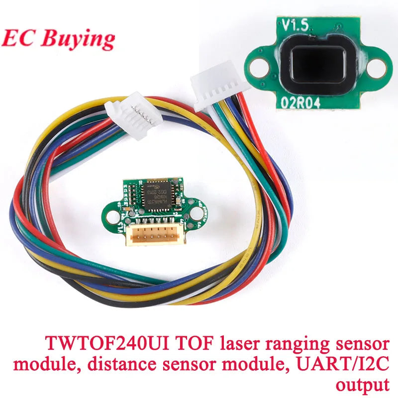 1-10Pcs VL53L0X V2 VL53L1X VL53L3CX VL53L4CD VL6180X  VL53L8CX VL53L7CX Time-of-Flight ToF Laser Ranging Sensor Module IIC