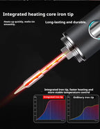 Canoyu radio soldering iron usb charging intelligent digital display portable household repair soldering iron welding pen