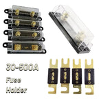 ANL Fuse 30 40 50 100 125 150 250 300 400 500A AMP ANS Automotive Fuse Holders Fusible Link Bolt-on 1Set