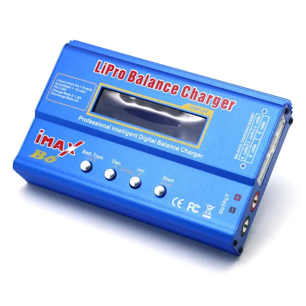 Digital Imax B6 80W Balance Charger T/Tamiya/XT60 Plug  For RC Lipo NiMH NiCd Li-ion Battery