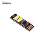 1Pc Mini USB LED Night Lamp Dimmable SMD 5730 USB Book Light Touch Control 6 leds Light For Laptop PC Book Reading Table Lamp