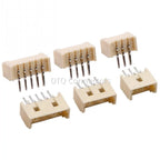 50pcs MICRO JST 1.25 1.25MM Pitch Connector 2P 3P 4P 5P 6P 7P 8P 10P-12PIN Straight Pin Header/Right Angle Curved Needle Socket