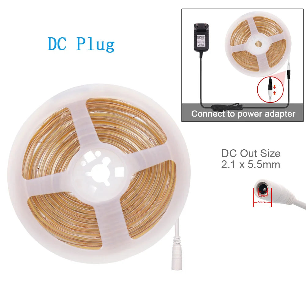 12V 24V Waterproof COB LED Strip Light 3000K 4000K 6000K IP67 Flexible Led Tape 480LEDs/m 5m 10m 20m 0.5m 1m 2m Linear Lighting