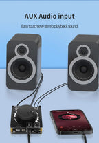 Power Amplifier Board Stereo Digital Amplifier 50WX2 - Mini Speaker Power Board Module Bluetooth 5.0 Hi-Fi Amp 50W+50W