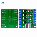 MOSFET 4-Channel Pulse-Triggered Switch Controller Board with PWM and Optocoupler Isolation for Motor and LED Lighting DC5V-20V