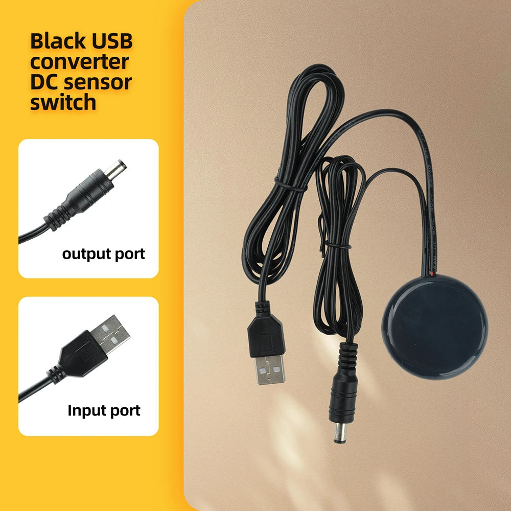 5V 12V 24V LED Dimmable Touch Sensor Switch Penetrating Wood Panel Smart Home Customized Dimmer for Lighting Control