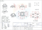 100PCS 3*3*1.5mm SMT Tactile Tact Mini Push Button Switch Micro Switch Momentary SMD 3X3X1.5MM