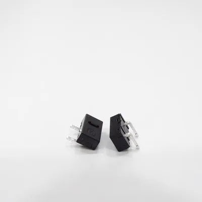 2pcs/pack Kai Long Mouse Micro Switch Left Right Bent 2 Pins Micro Switches 5 Millions Click lifetime