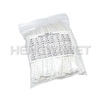 4000pcs 0402 SMD Resistor Kit Assorted Kit 10ohm-1M ohm 5% 80valuesX 50pcs=4000pcs Sample Kit