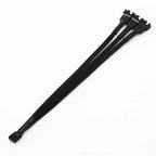 4 Pin Pwm Fan Cable 1 To 1/ 2/3/4 Ways Splitter Black Sleeved 27cm Extension Cable Connector PWM Extension Cables