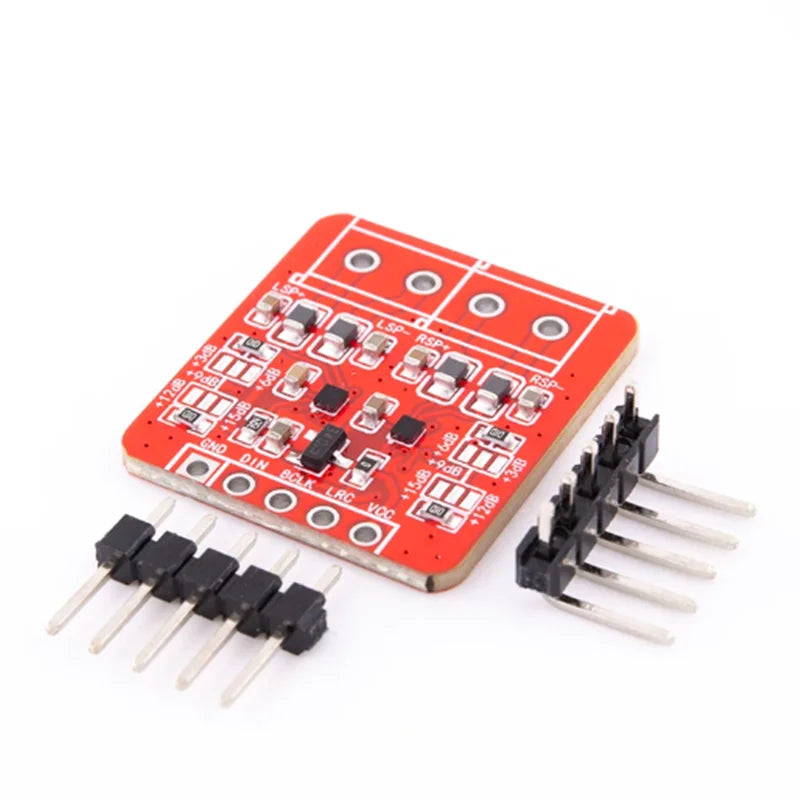 1PCS MAX98357A Stereo D Class Audio Amplifier Board PCM Input I2S Digital Audio Module with 8 Channel TDM Interface