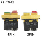 YH02 110V 220V Garden Tools Electromagnetic Starter Push Button Switches Machine Tool Equipment IP55 Waterproof Safety with 28A