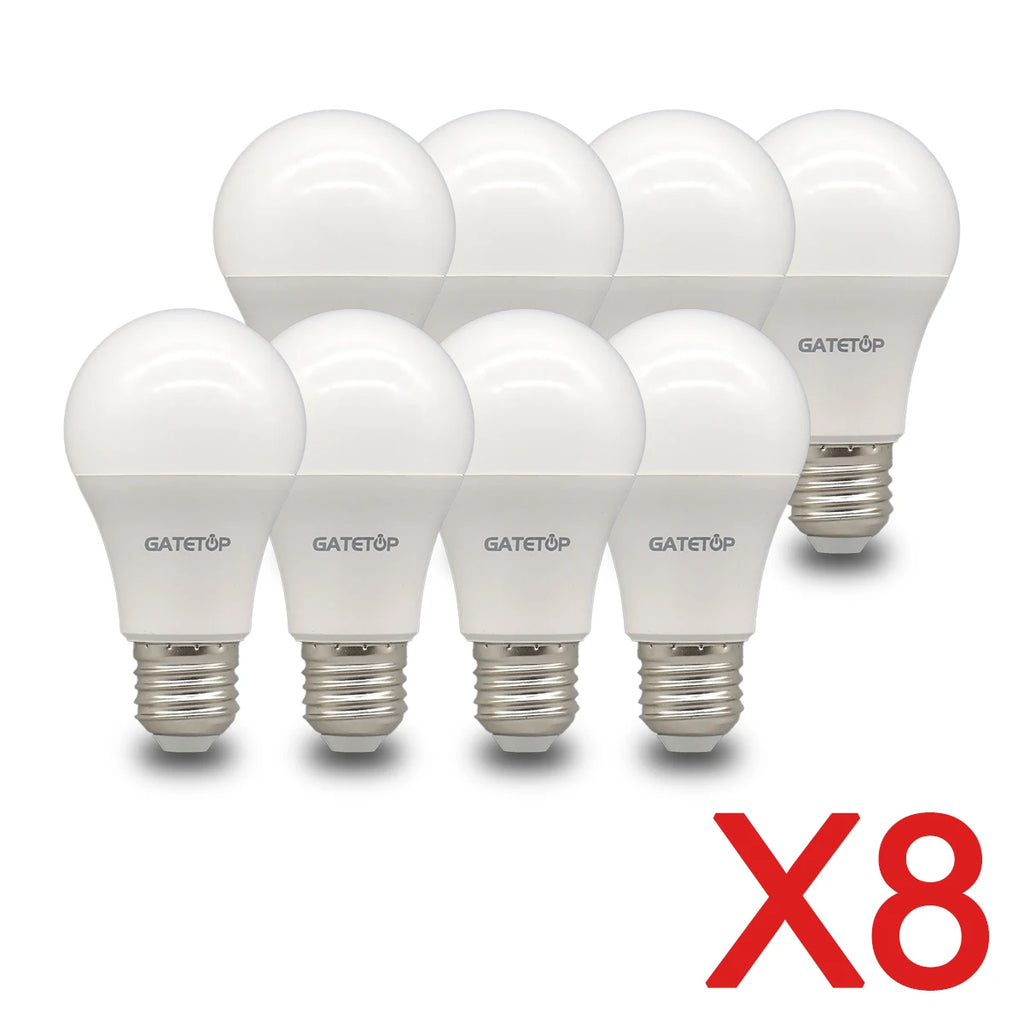 8Pcs E27 LED Bulbs AC 110V 220V 230V Boasting 3W 10W 20W 24W Lamp Warm White for Bedroom Balcony Lighting
