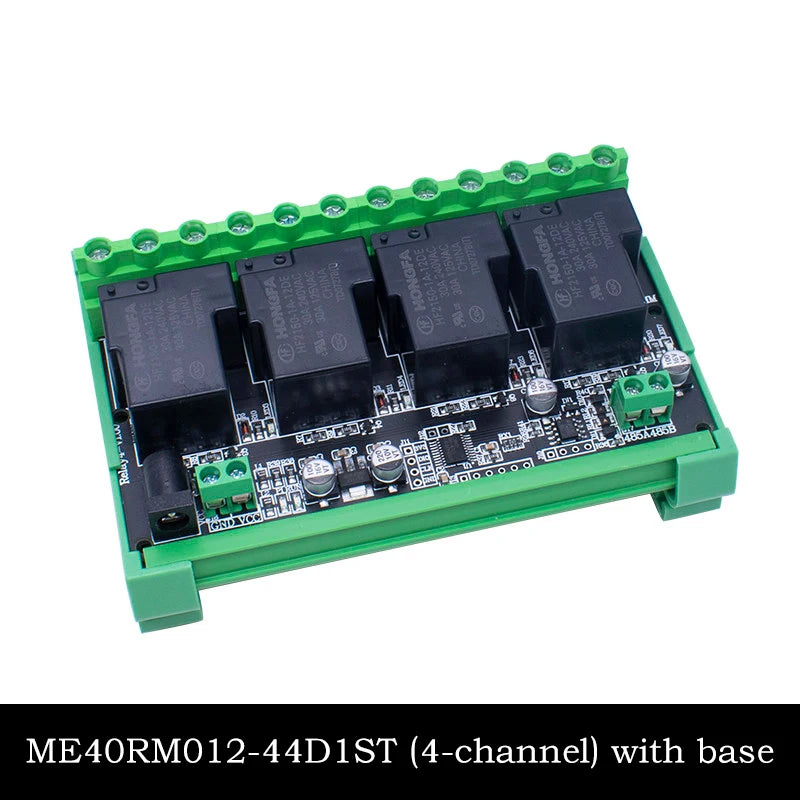 Modbus RTU RS485 TTL Relay Control Module Optional 3/4/6/8 Channel High Power Output Industrial PLC