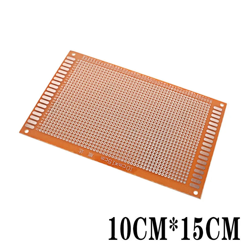 2.54mm Pitch Bakelite Universal Perfboard Stripboard Multipurpose Prototype Circuit Board Easy Soldering Single Sided DIY