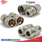 L16 N Type Male Plug To N Male Plug Straight Connector N Female Jack to Female Jack RF Adapter Coax Fast Delivery High Quality