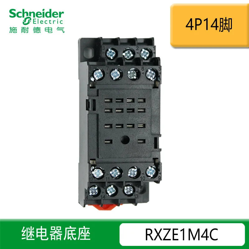 Schneider Small Intermediate Relays RXM2LB2BD RXM4LB2BD 220V DC24V Precise Control Excellent Compatibility