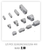 1PC 225 Series Fixed Modular Wire Connectors Compact Splicing Lighting Push-in Multi Link Terminal Block 1 In Multiple Out