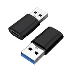 Type-c Female To USB 3.0 Male Adapter Charging Data Cable Connector For iPhone Samsung Huawei Phone Ipad Laptop USB-C Earphone
