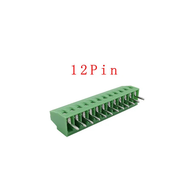 5/10Pcs Mini KF128 2.54mm PCB Screw Terminal Blocks Connector for Wires 2P/3P/4P/5P/6P/7P/8P/9P/10P/12P/16P Terminal KF128-2.54