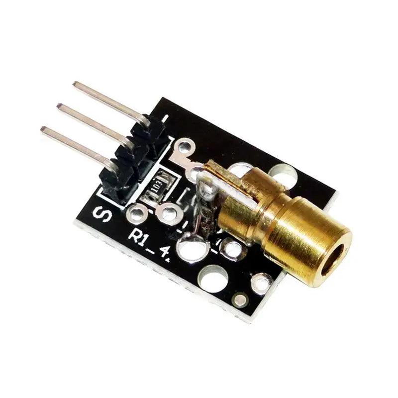 15Pcs KY-008 650Nm Laser Sensor Module 6Mm 5V Red Laser Dot Diode Copper Header For Arduino-A57M