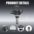 1/4Pcs TPMS Sensor 433MHz Tire Pressure Monitor System Fit For Audi A4 A6 Allroad Volkswagen T-Cros Skoda Replace OE 5Q0907275B