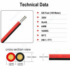 18 20 22 AWG LED Strip Wire 2/3/4/5/6pin 5V 12V Extension Electric Cable For WS2812B 5050 RGB RGBWW LED Lights Car Speakers Auto