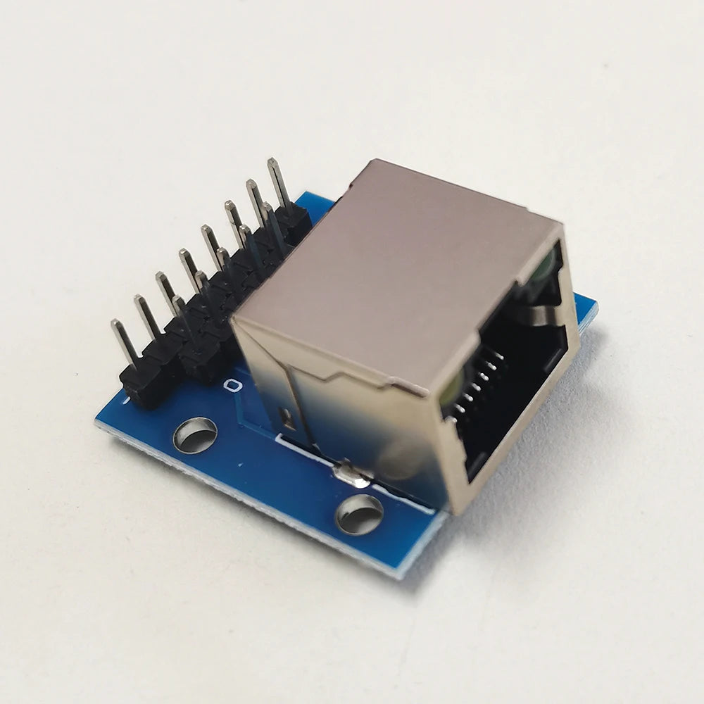 1PC 8P8C With Light RJ45 Network Port Adapter 13Pin DIP2.54 Test Board Horizontal 8p Crystal Head Female Socket Circuit Board