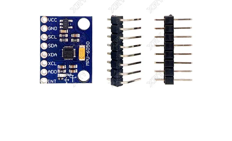 XRY 1pcs GY521 GY-521 MPU6050 IIC I2C Interface 3 Axis Analog Gyroscope Sensor Accelerometer Compatible Module for Arduino