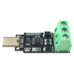 Type-C to RS485 Conversion Module for Android Serial OTG USB Type C to 485 Converter Modules 600W Protection 3PIN