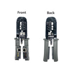 Professional Wire Stripper CAT6 Crystal Head Crimping Tool with RJ45 Cables Meter Tester for 4P/6P/8P Network Cable Cutters