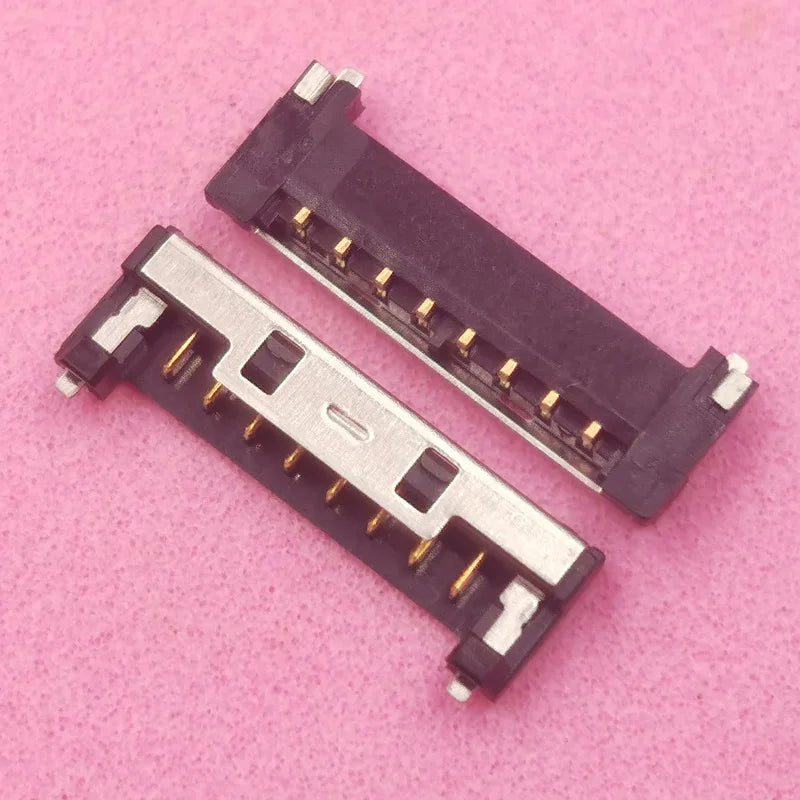 1-10Pcs Interface Battery Flex Jack Plug Connector FPC Tablet Contact For ASUS X510UNR UX310UV U4100U S5100U UX430UQ U4000U 8Pin