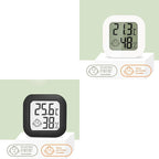 1/2pc LCD Digital Thermometer Hygrometer Indoor Room Electronic Temperature Humidity Meter Sensor Gauge Weather Station For Home