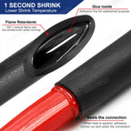 2.5M/Roll 7 Colors 1.6 - 9.5mm 3:1 Waterproof Heat Shrink Tube with Glue Double Dual Wall Adhesive Lined Wire Marine Grade Wrap