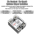 EARU SSR-10VA 25VA 40VA Solid State Relay Voltage Regulator SSR 10A-150A AC 380V Output Potentiometer PID Temperature Controller