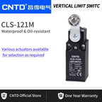 CNTD CLS-121M Rotary Roller Limit Switch IP65 10A 380V Momentary Reset Travel Switch for Elevator Machinery Automation Equipment