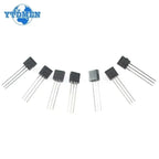 50pcs Transistors BC547 BC557 Each 25pcs BC547B BC557B NPN PNP Triode Transistor DIY Electronic Kit