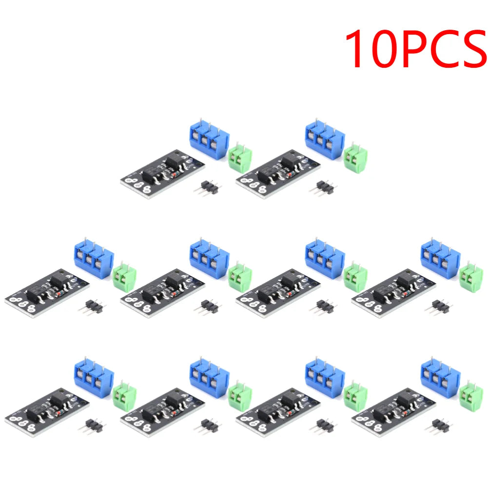 1-10pcs HW-532B LR7843 FET Module Isolated MOSFET MOS Tube FET Module Replacement Relay Board for Motor Start Stop Control
