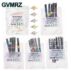 100pcs 5colors Each 20pcs 5730 5050 3528 1210 1206 0805 0603 0402 SMD LED Diode Kit Red Green Blue White Yellow