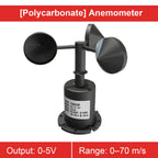 Ultrasonic Wind Sensor Anemometer Module 0‑2V 5V 10V 4‑20mA RS485 NPN PNP Multi‑Output Industrial Weather Station Sensor