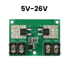 10A MOSFET Anti Reverse Connection Power Protection Module OW RDS(on) Reverse Connection Power Protection Board 5V–26V 12V–60V