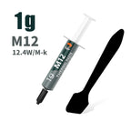 New High Performance Thermal Grease M12 Thermal Paste Plaster Pasta Termica 12.4W/mK 1/4/8/15/30g For CPU/PS5/LED/Desktop PC