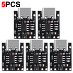 1-20Pcs TP4056 3.7V Lithium Battery Charging Discharging Board With Protection Type-C USB Type C Li-ion Battery Charging Board