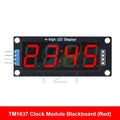 TM1637 LED Display Module for Arduino 4 Digit Tube 7 Segment 0.56 inch Time Clock Indicator Module Red Blue Green Yellow White