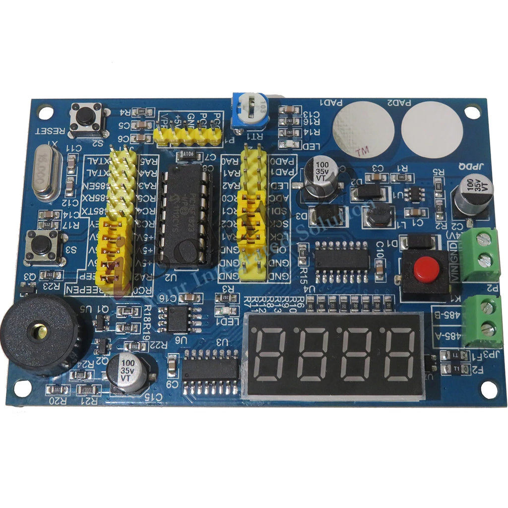 PIC16F1823-I/P PIC microcontroller development board PIC16F1823 development board passive buzzer modbus 485 communication