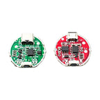Micro USB & Type-C Dual Interface Side Press Flashlight Driver Board 3-Speed Dimming Constant Current Circuit Board